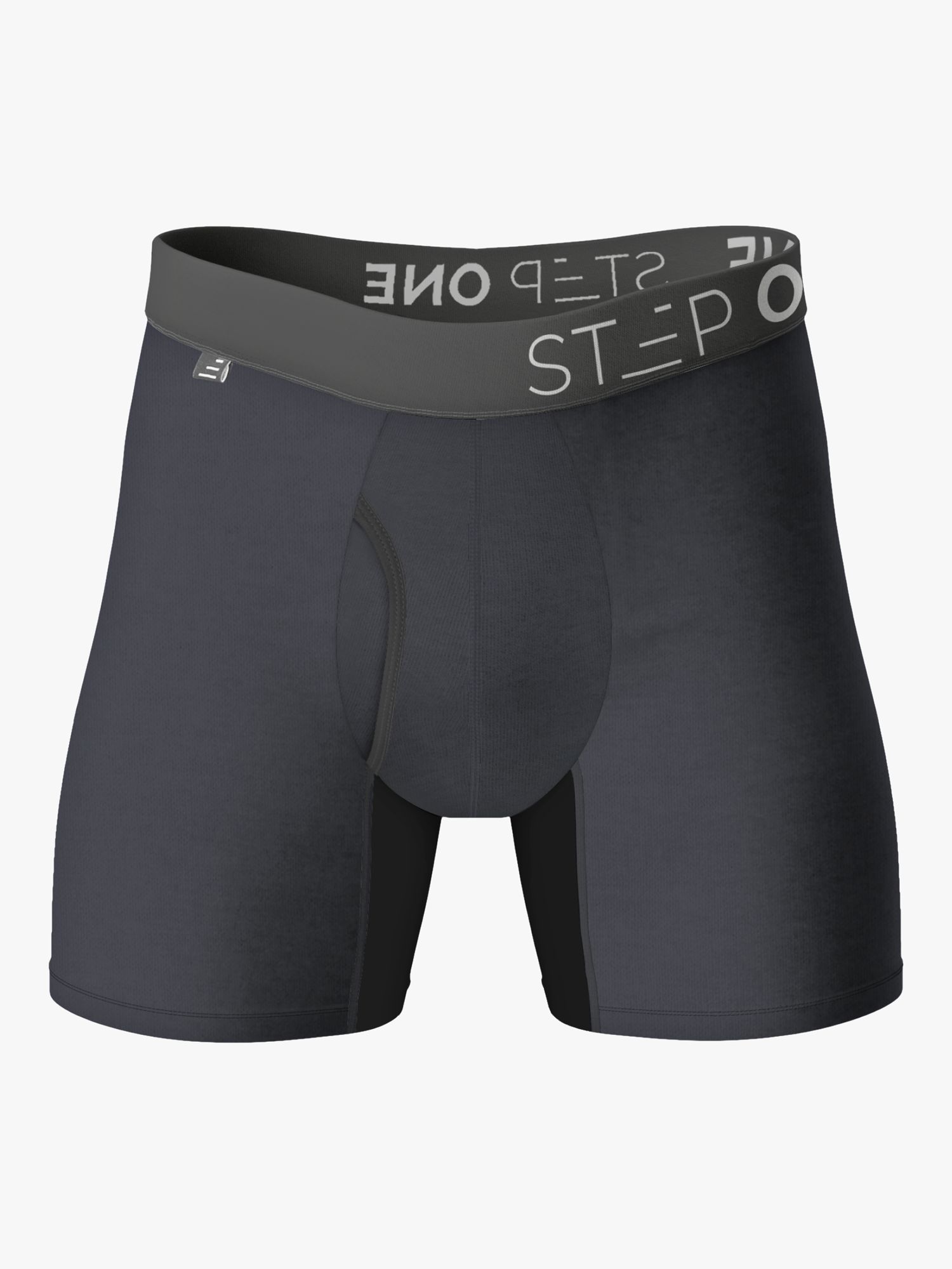 Step One Bamboo Boxer Briefs With Fly, Smoking Guns at John Lewis ...