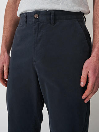Crew Clothing Straight Fit Chinos, Gloss Black