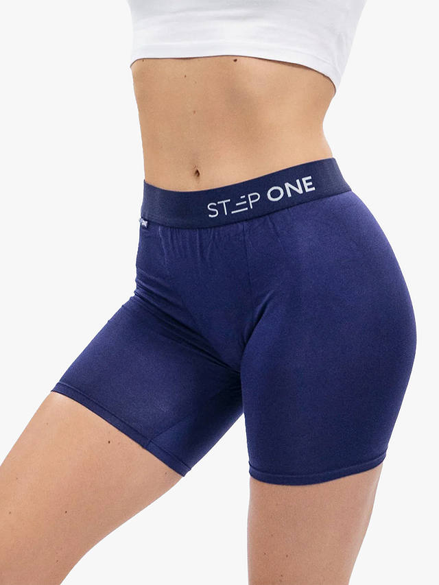 Step One Bamboo Body Shorts, Midnight Blue