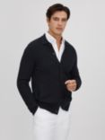 Reiss Kiedler Long Sleeve Button Through Cardigan