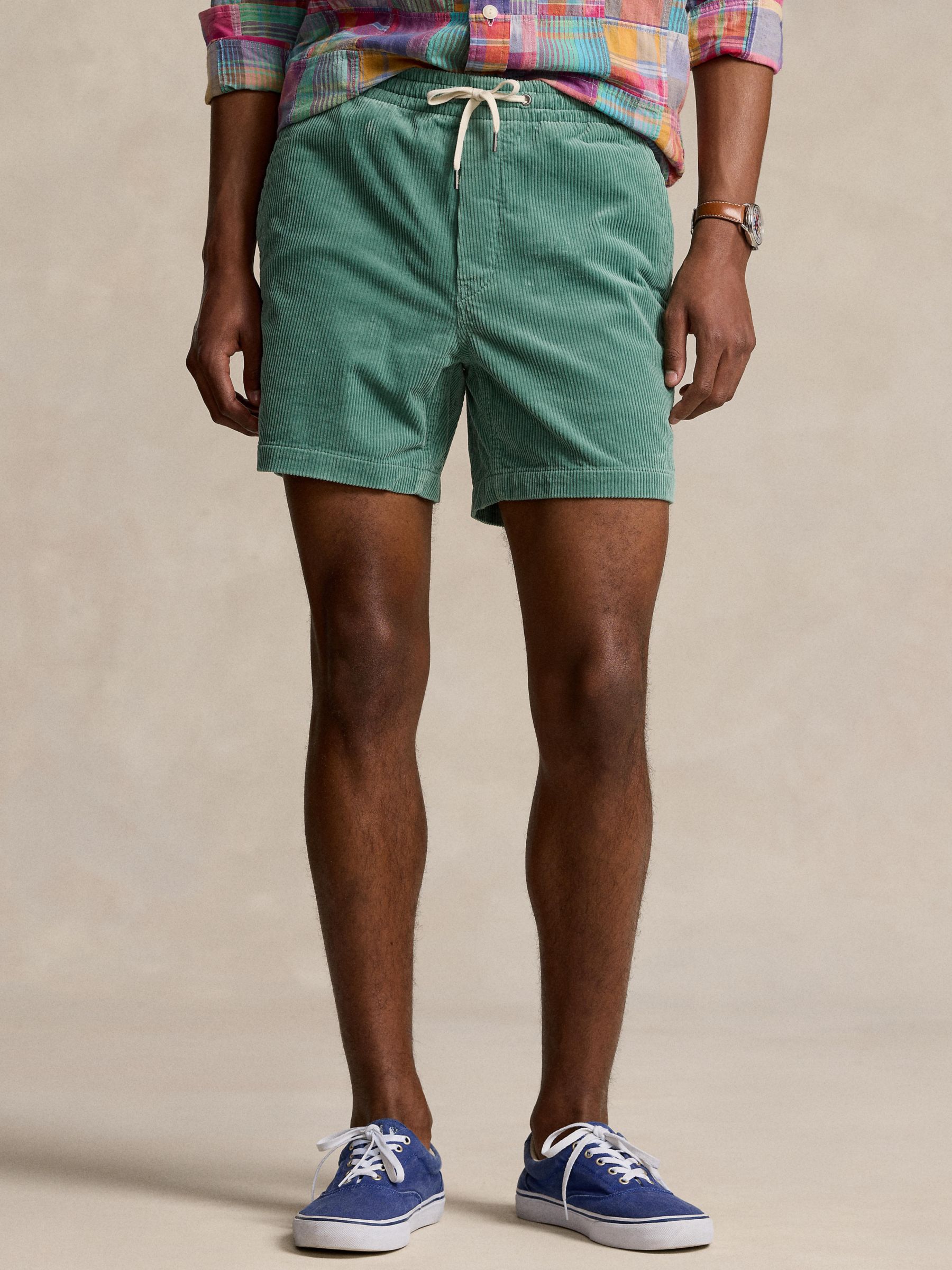 Ralph Lauren 6-Inch Polo Prepster Corduroy Shorts, Seafoam Green, S