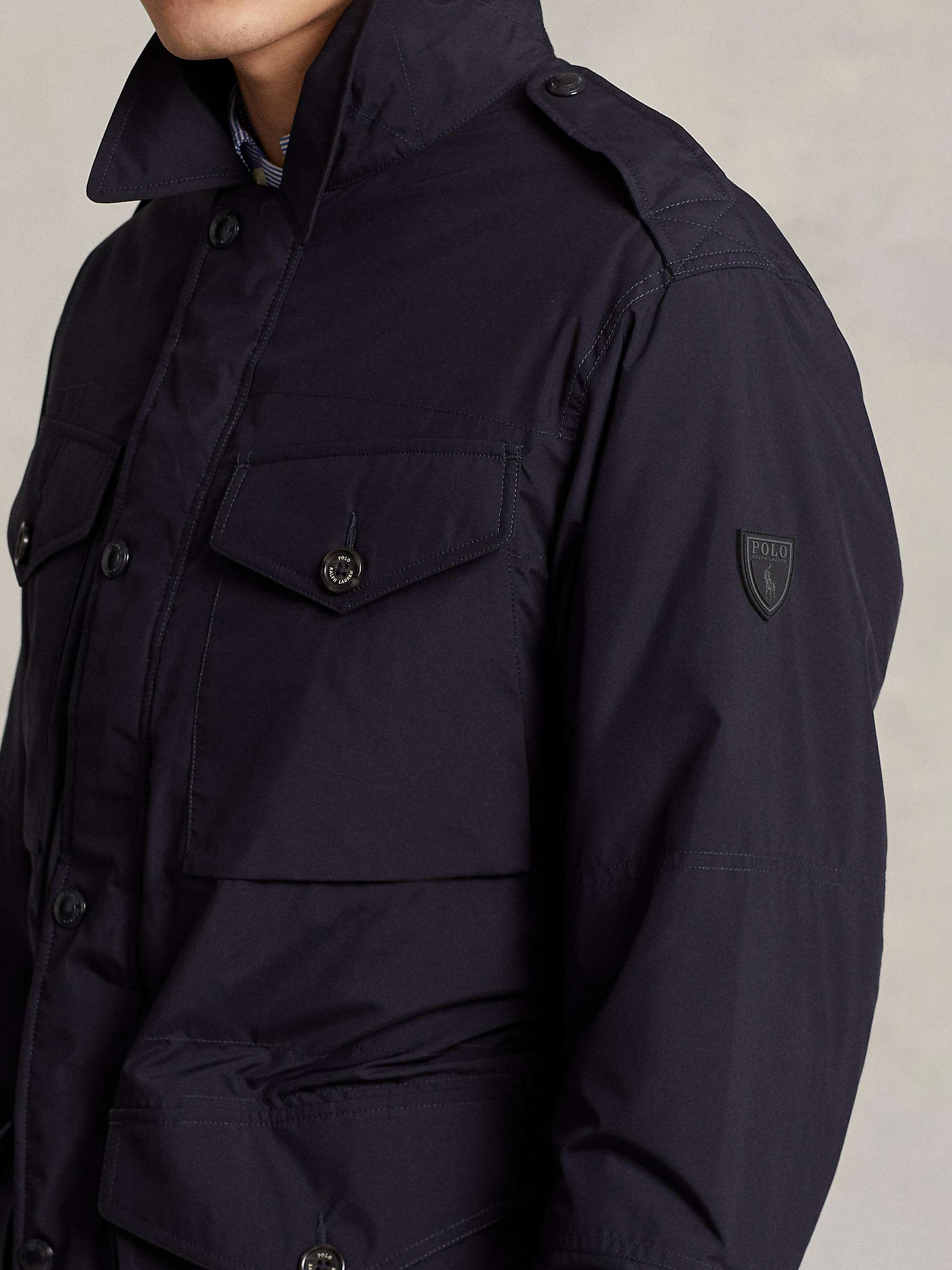 Buy Polo Ralph Lauren Field Jacket, Navy Online at johnlewis.com