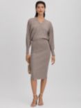 Reiss Sally Wool and Cashmere Jumper Dress