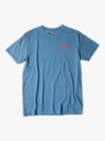 KAVU Post Out T-Shirt, Steel Blue
