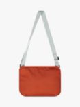 KAVU Delray Beach Cross Body Bag, Cool Aqua/Orange