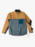 KAVU Corduroy Mix Colour Block Throwshirt, Bend Blend