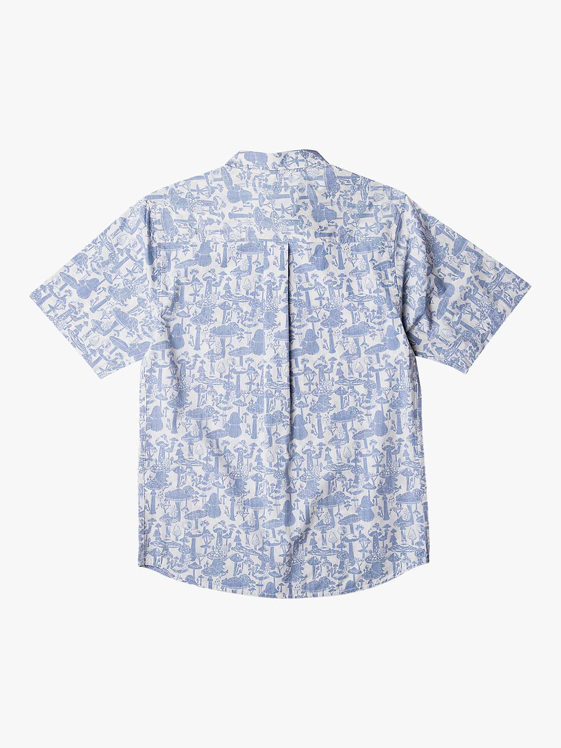 Buy KAVU Topspot Reverse Print Short Sleeve Shirt, Mushroom Forest Online at johnlewis.com