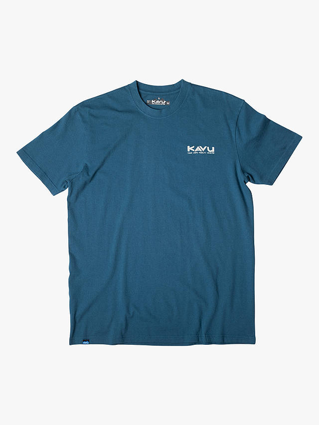KAVU Paddle Out Organic Cotton T-Shirt, Blue