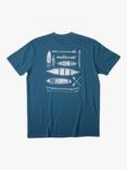 KAVU Paddle Out Organic Cotton T-Shirt, Blue