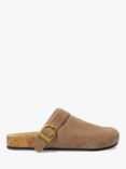 Dune Gracella Suede Footbed Mules
