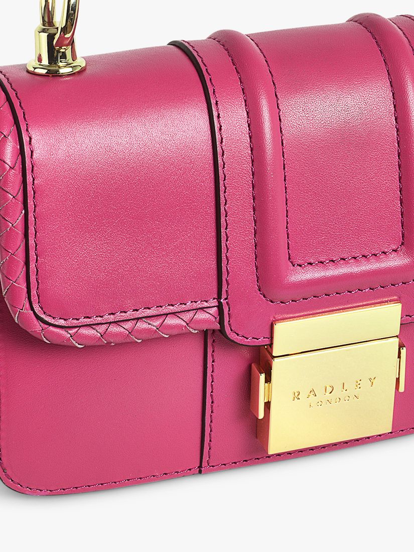 Radley Hanley Close Mini Leather Cross Body Bag, Coulis, One Size