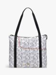 Radley 24/7 Sketch Street Medium Ziptop Shoulder Bag, Chalk