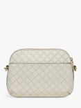 Radley Dukes Place Embossed Medium Zip Top Crossbody Bag, Chalk