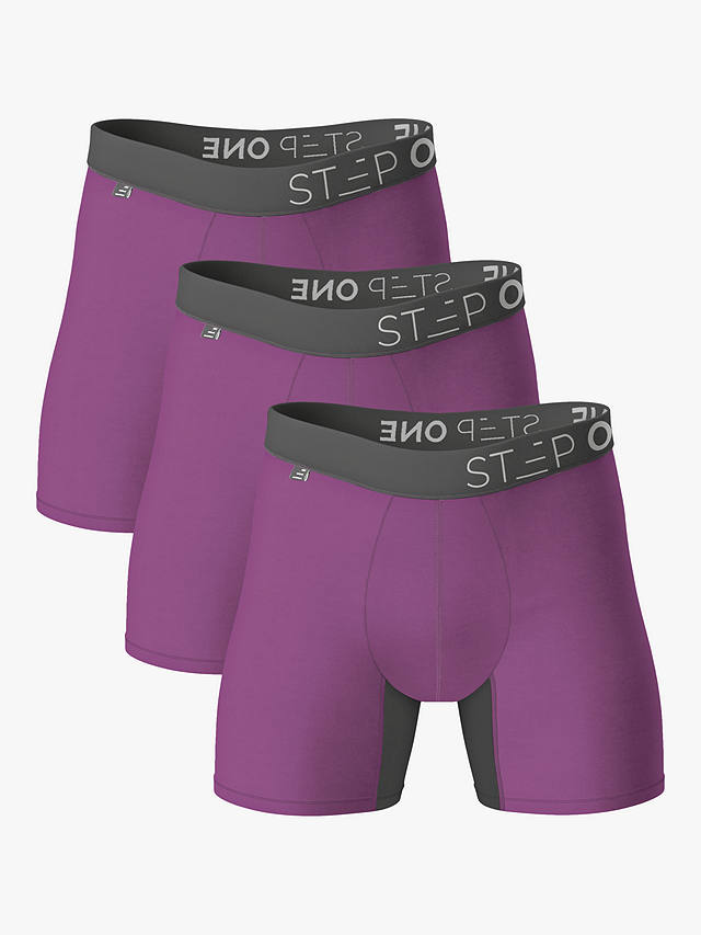 Step One Bamboo Trunks, Pack of 3, Juicy Plums