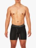 Step One Bamboo Boxer Briefs With Fly, Pack of 5, Black Currants