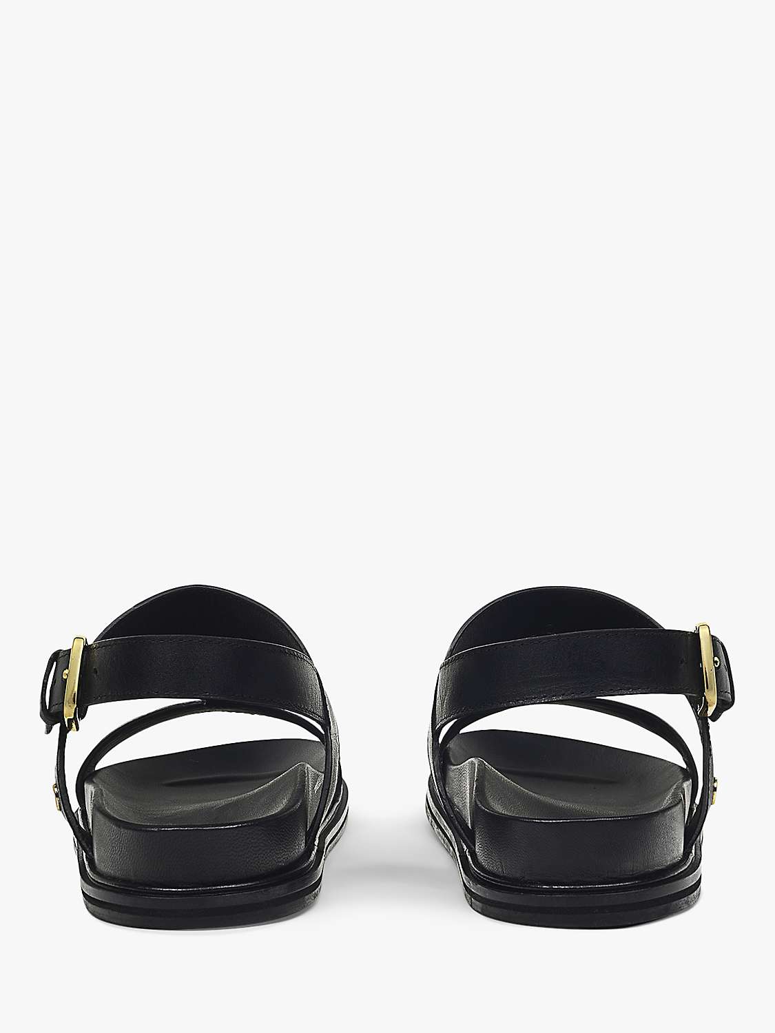 Buy Radley Bury Walk 2.0 Leather Luxe Footbed Sandals Online at johnlewis.com