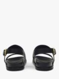 Radley Bury Walk 2.0 Leather Luxe Footbed Sandals, Black