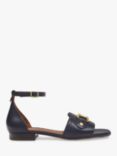 Radley Linden Crescent Stirrup Strap Leather Sandals, Ink