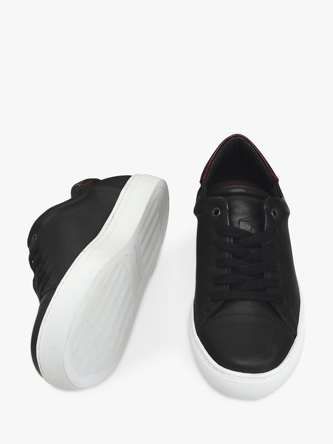 Buy Radley Malton 2.0 Leather Lace-Up Trainers Online at johnlewis.com