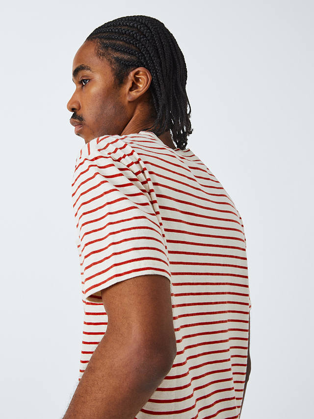 La Paz Pocket Stripe T-Shirt, Red/Multi