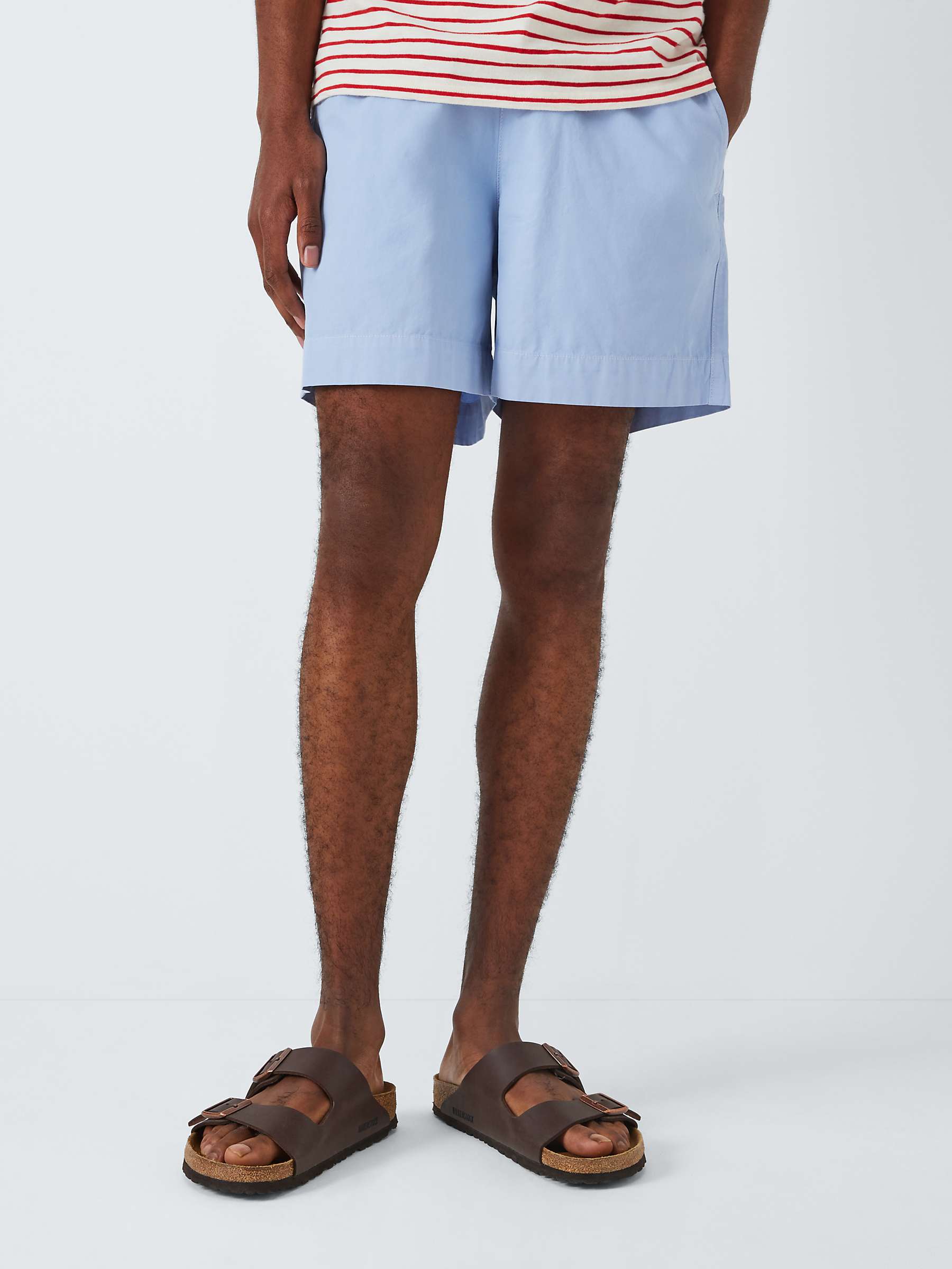 Buy La Paz Relaxed Fit Cotton Shorts, Heather Canvas Online at johnlewis.com