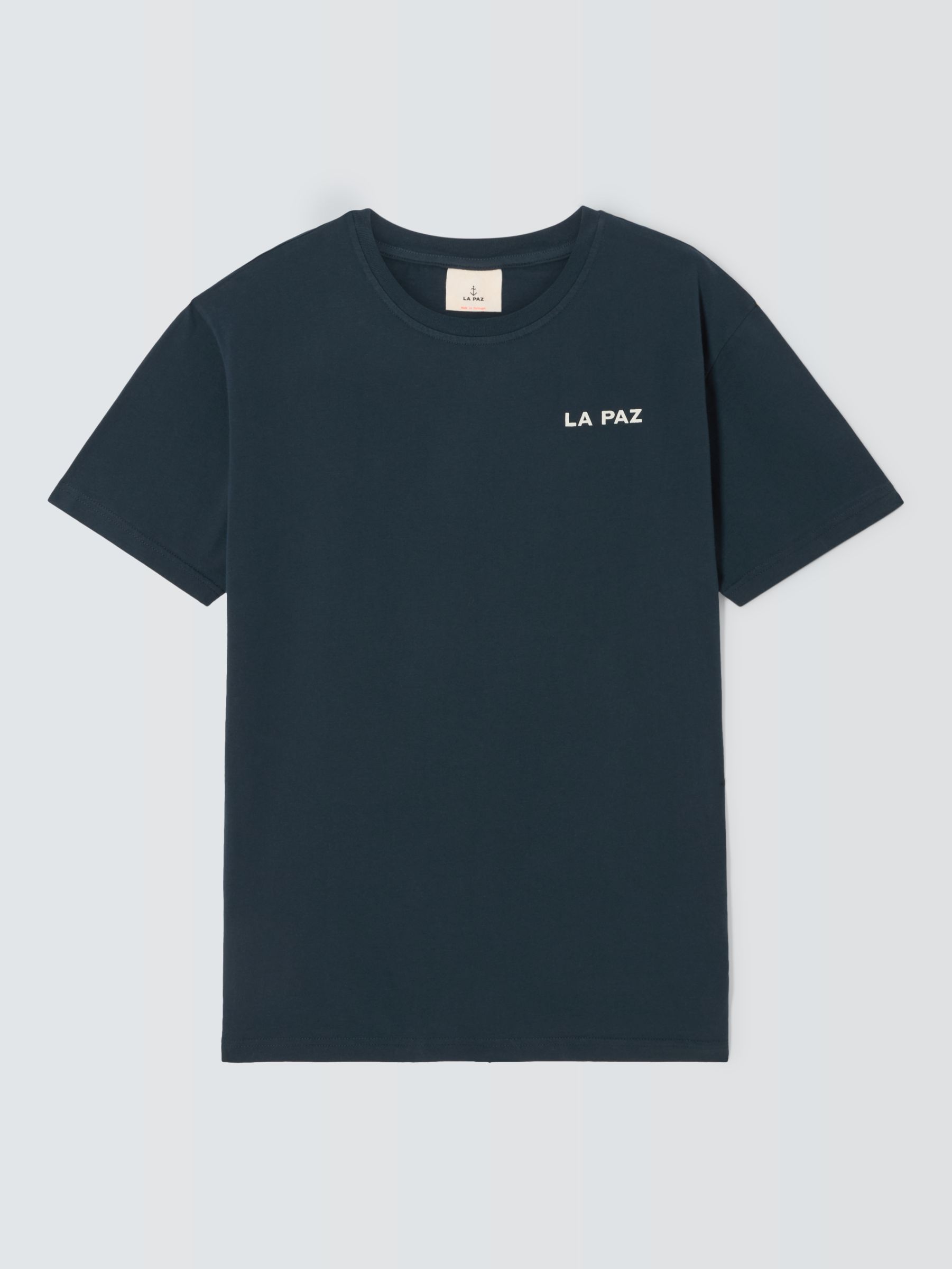 La Paz Print T-Shirt, Dark Navy, M