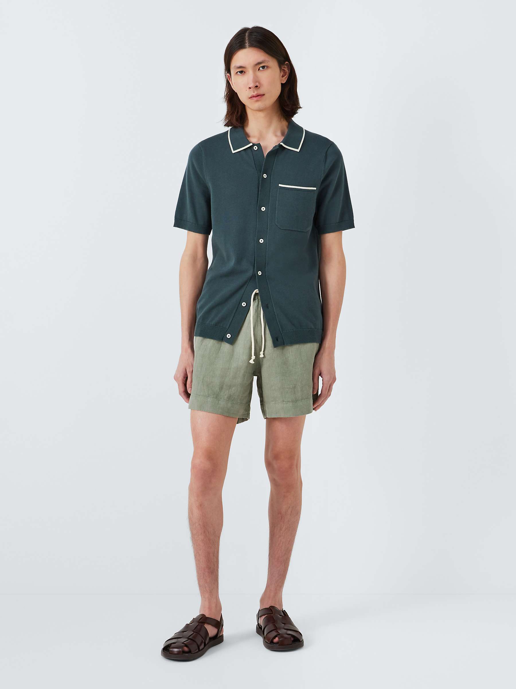 Buy La Paz Relaxed Linen Shorts Online at johnlewis.com