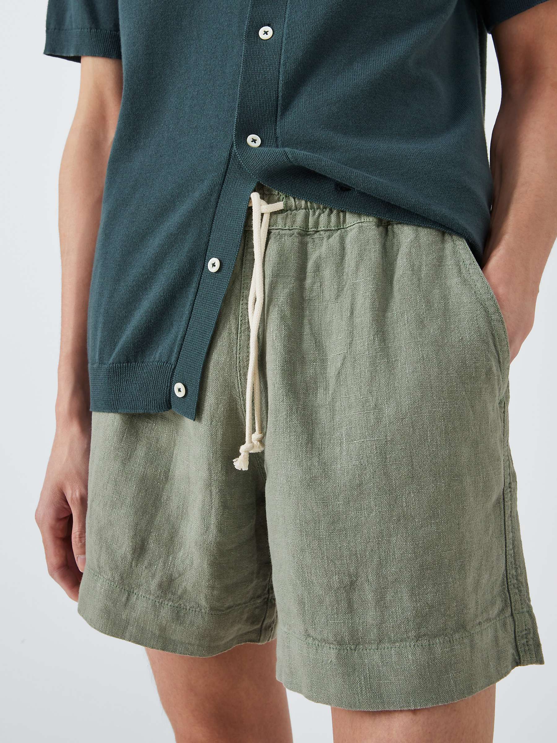 Buy La Paz Relaxed Linen Shorts Online at johnlewis.com