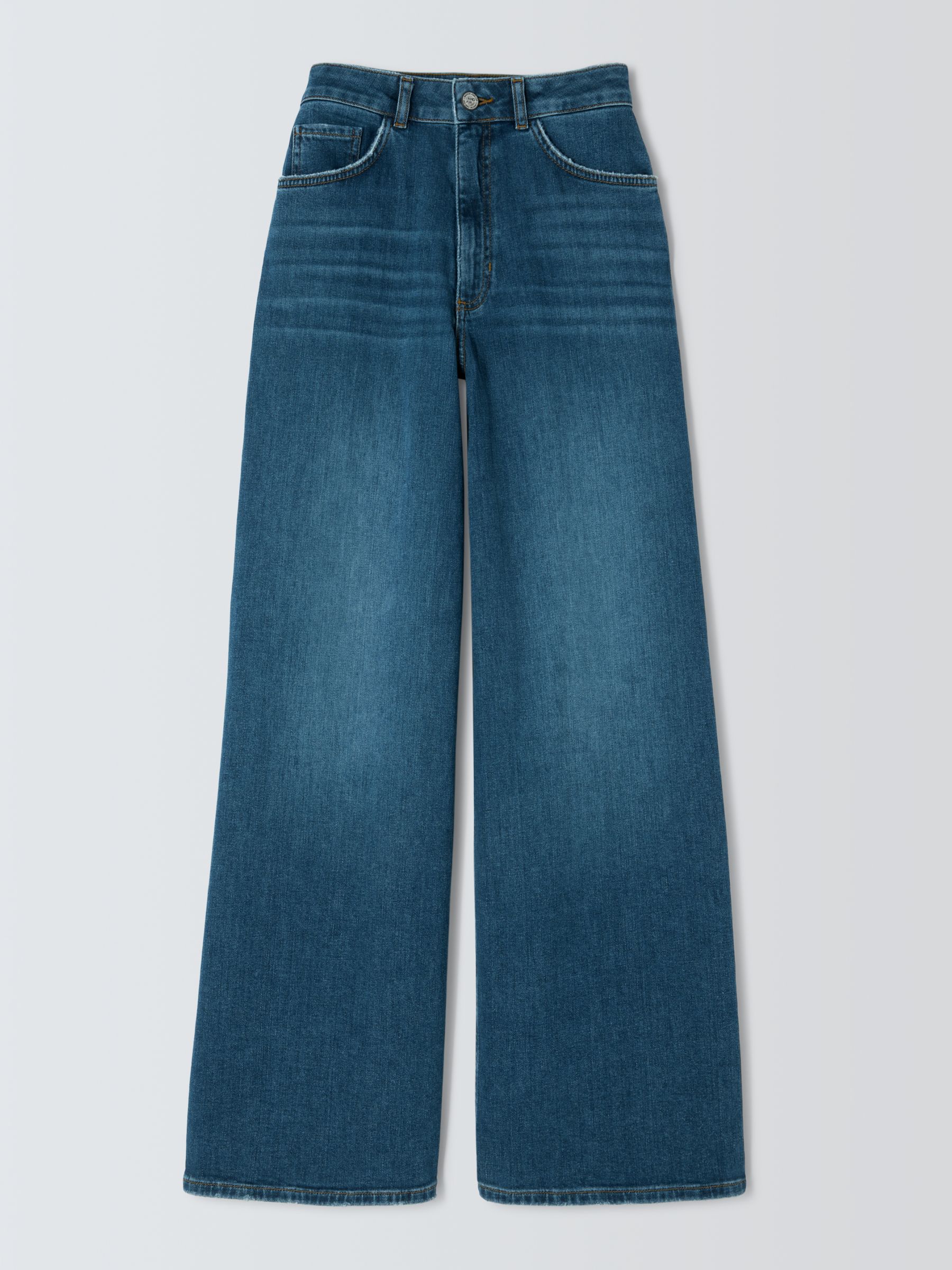 AND/OR Westlake High Rise Wide Leg Jeans, Blue Horizon, 26R