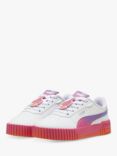 PUMA x Trolls Kids' Carina 2.0 Trainers, White/Multi