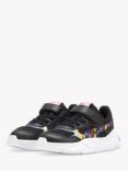 PUMA Kids' PUMA x TROLLS Trinity Futro Trainers, Black/Multi, 1