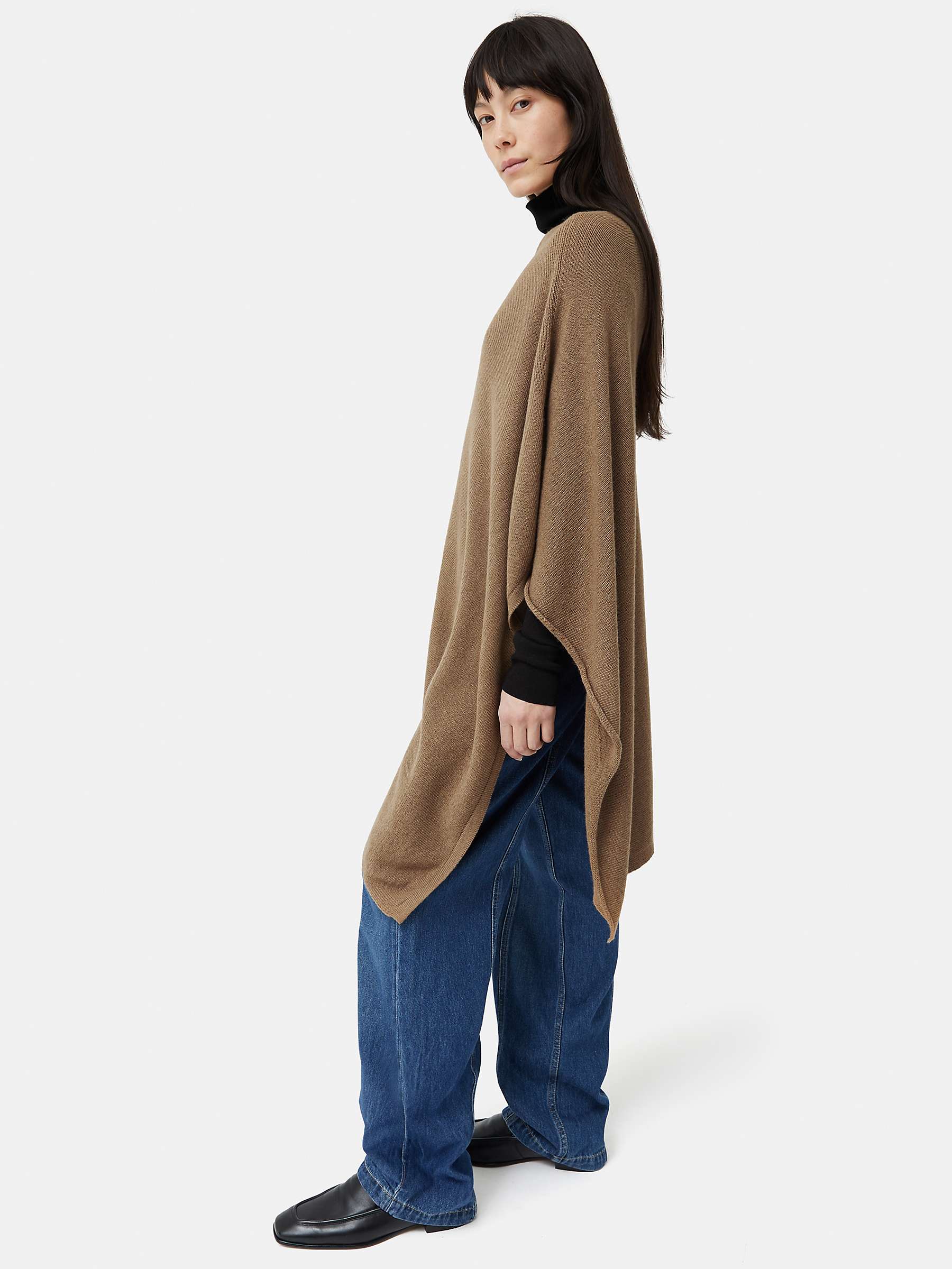 Buy Jigsaw Wool Cashmere Blend Poncho Online at johnlewis.com