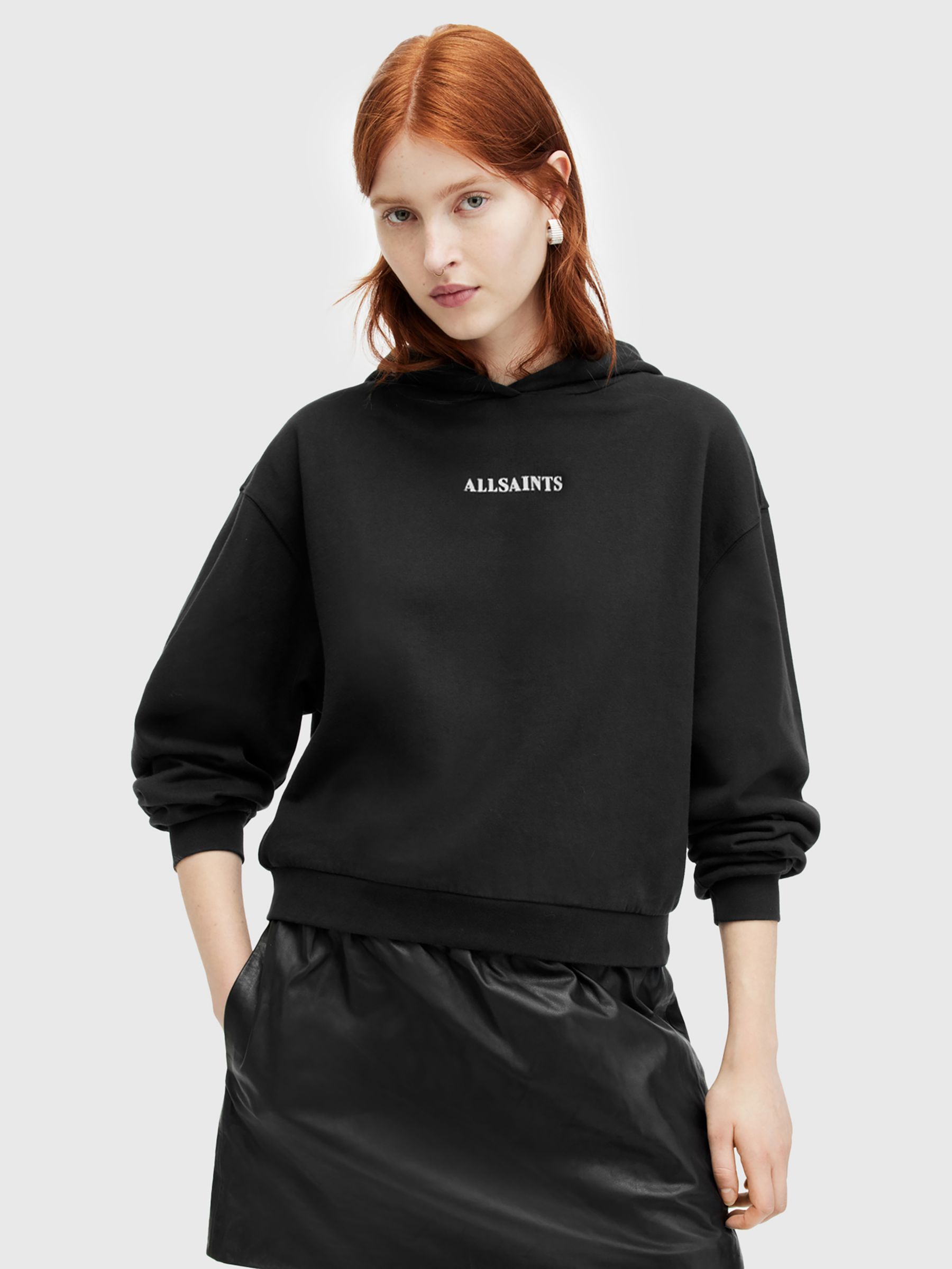 AllSaints Fortuna Pippa Hoodie, Black