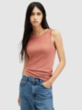 AllSaints Rina Tank Top, Rich Pink