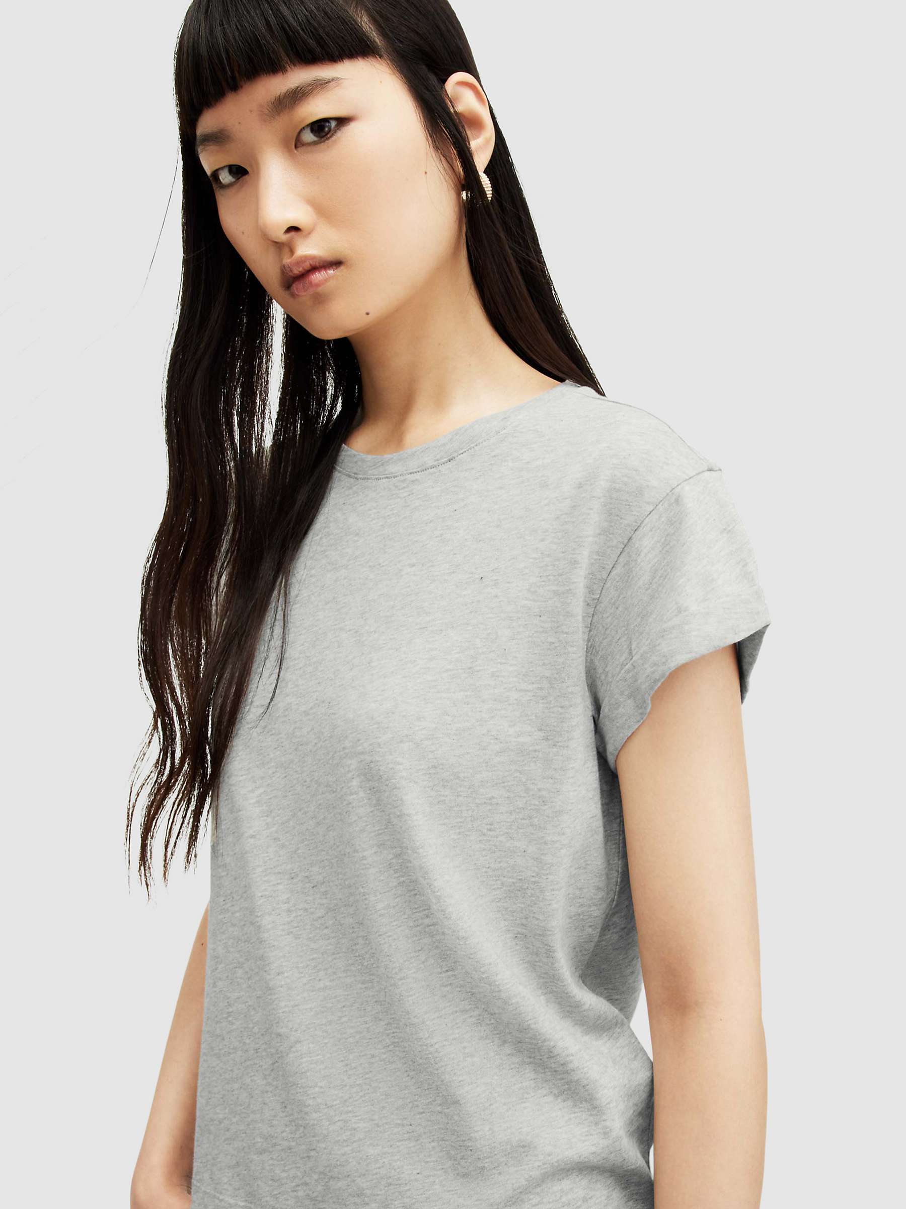 Buy AllSaints Anna Organic Cotton T-Shirt Online at johnlewis.com