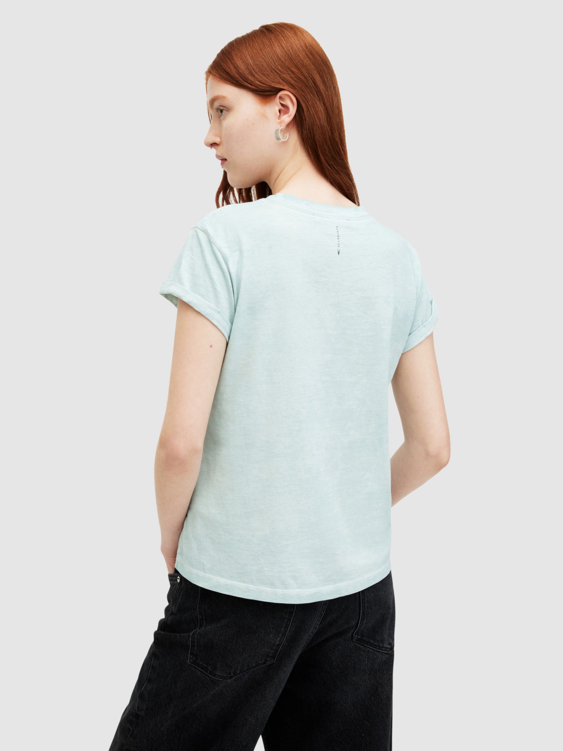 Buy AllSaints Anna Organic Cotton T-Shirt Online at johnlewis.com