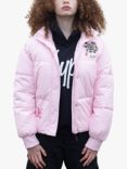 Hype Kids' HYPE. x Ed Hardy Cropped Graphic Puffer Jacket