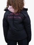 Hype Kids' HYPE. x Ed Hardy Cropped Graphic Puffer Jacket