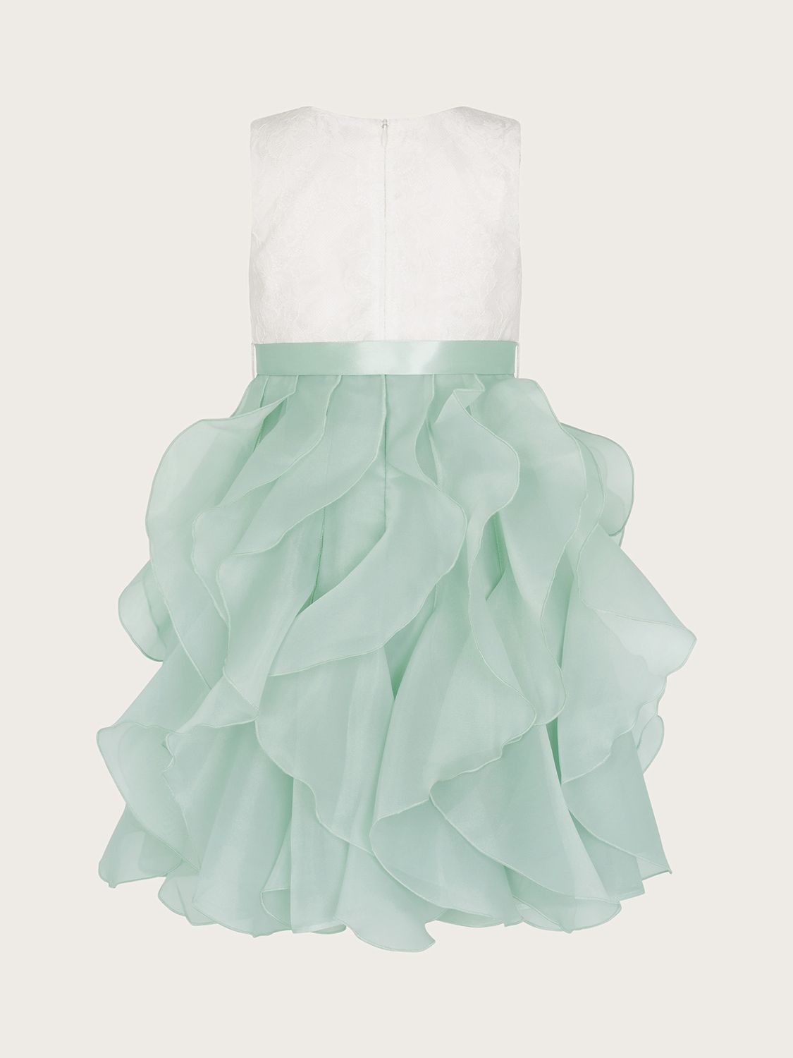 Buy Monsoon Kids' Lace Bodice CanCan Ruffle Party Dress Online at johnlewis.com