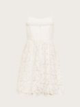 Monsoon Kids' Corded Lace Prom Dress, Ivory