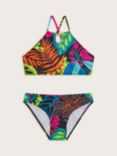 Monsoon Kids' Storm Palm Bikini Set, Multi