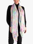 chesca Dream Silk Cashmere Scarf, Multi