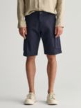 GANT Relaxed Twill Cargo Shorts, Marine