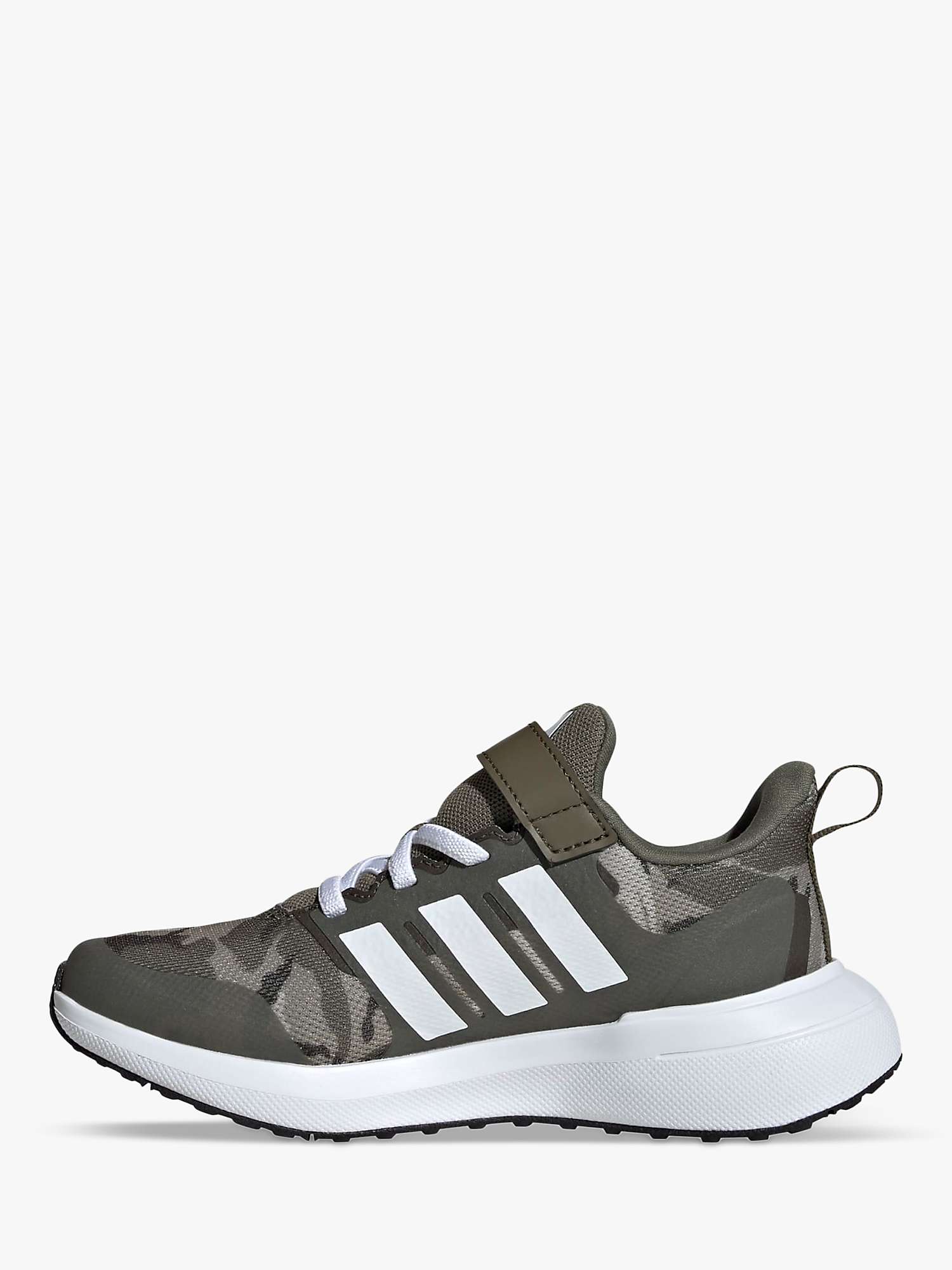 Buy adidas Kids' Forta Run 2.0 Trainers, Olive Online at johnlewis.com