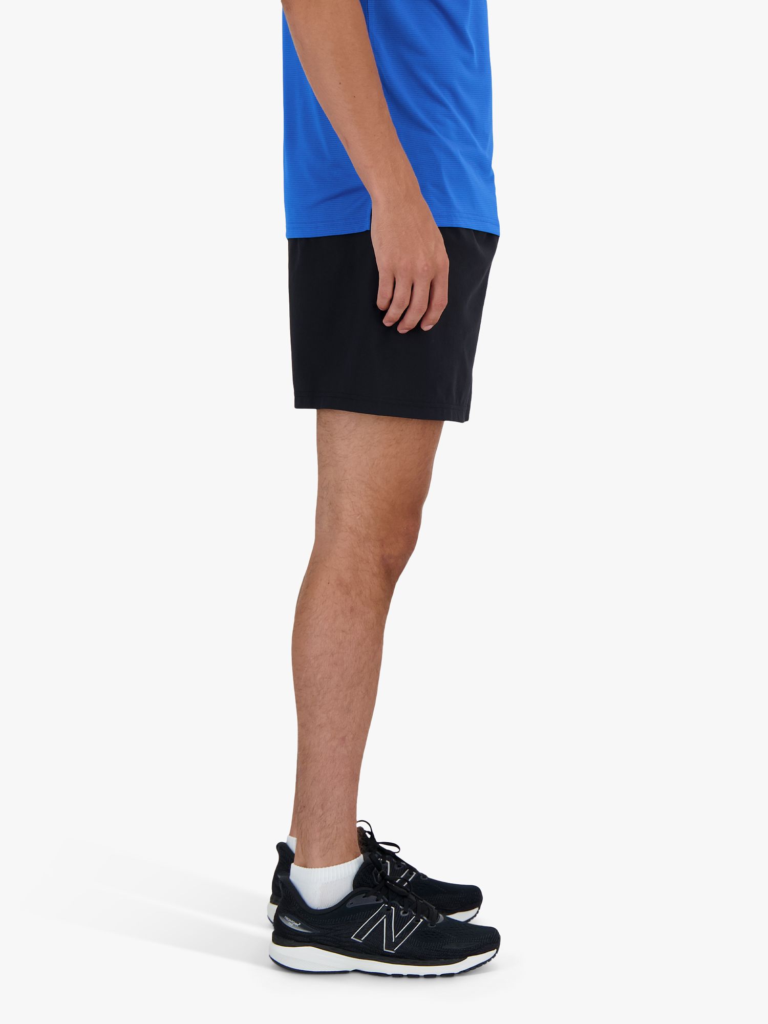 New Balance Logo Shorts, Black, XL