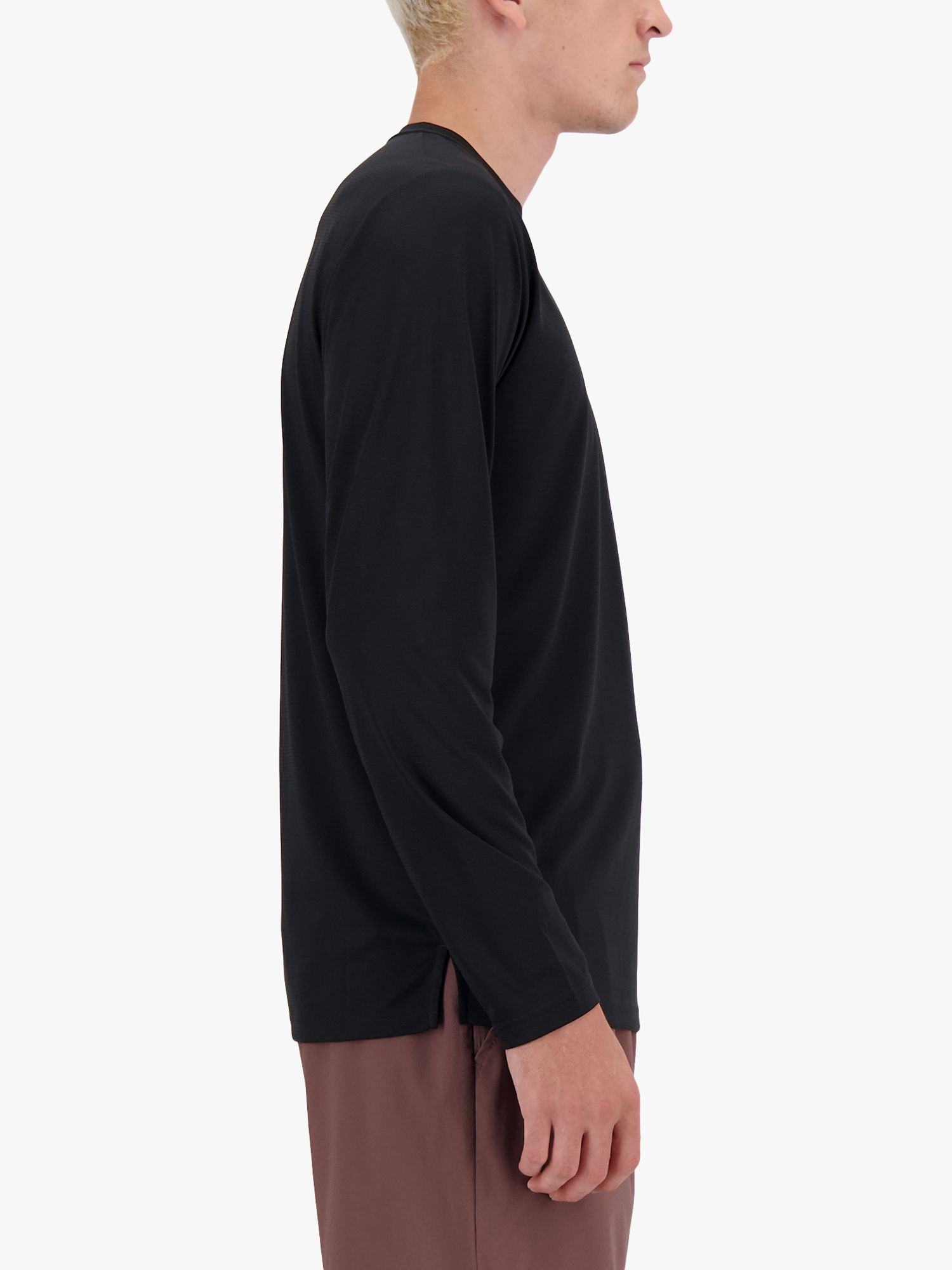 New Balance Long Sleeve Top, Black, XL