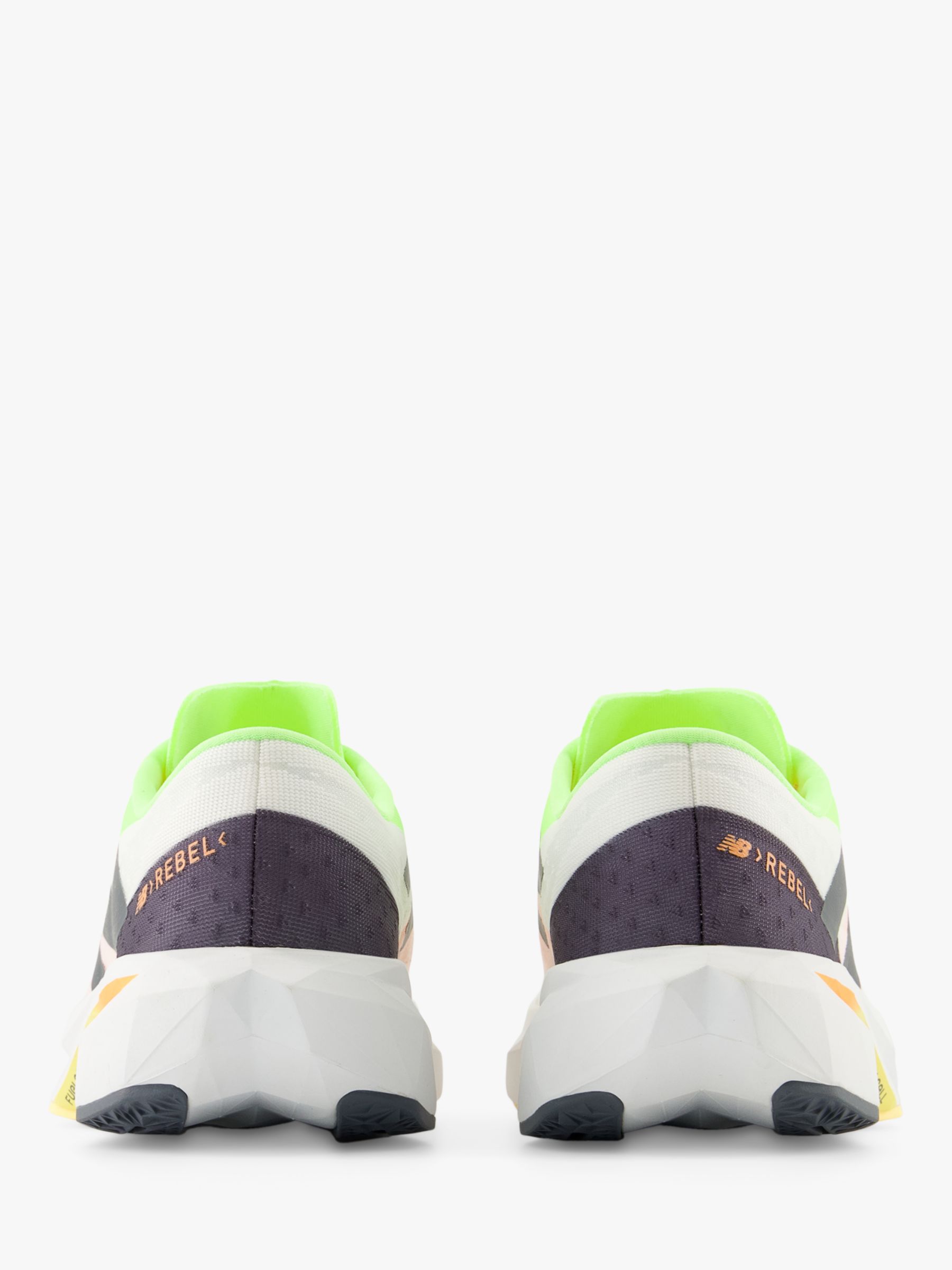 Buy New Balance FuelCell Rebel v4 Men's Running Shoes, White 100 Online at johnlewis.com