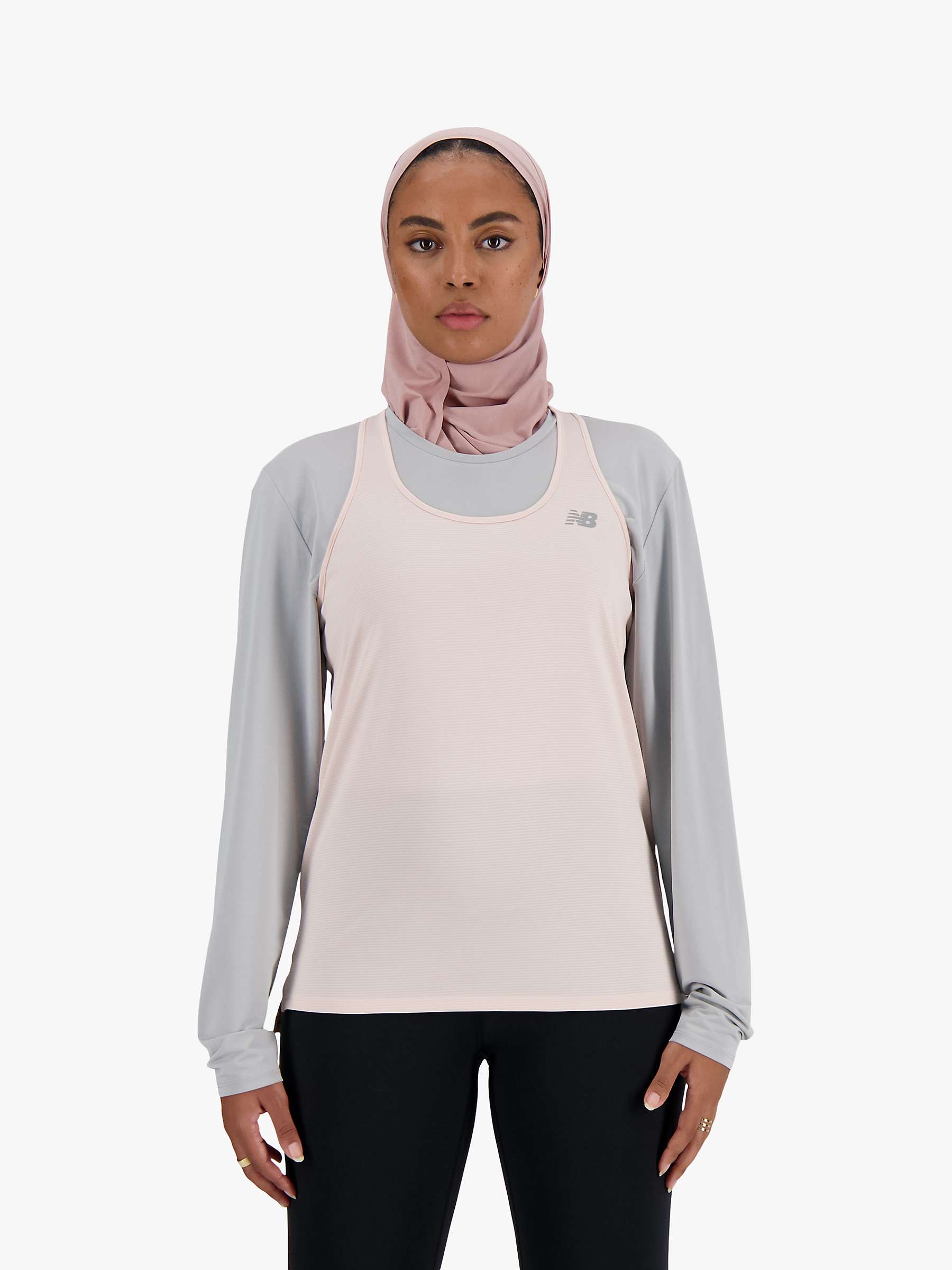 Buy New Balance Women's Sports Vest, Quartz Pink Online at johnlewis.com