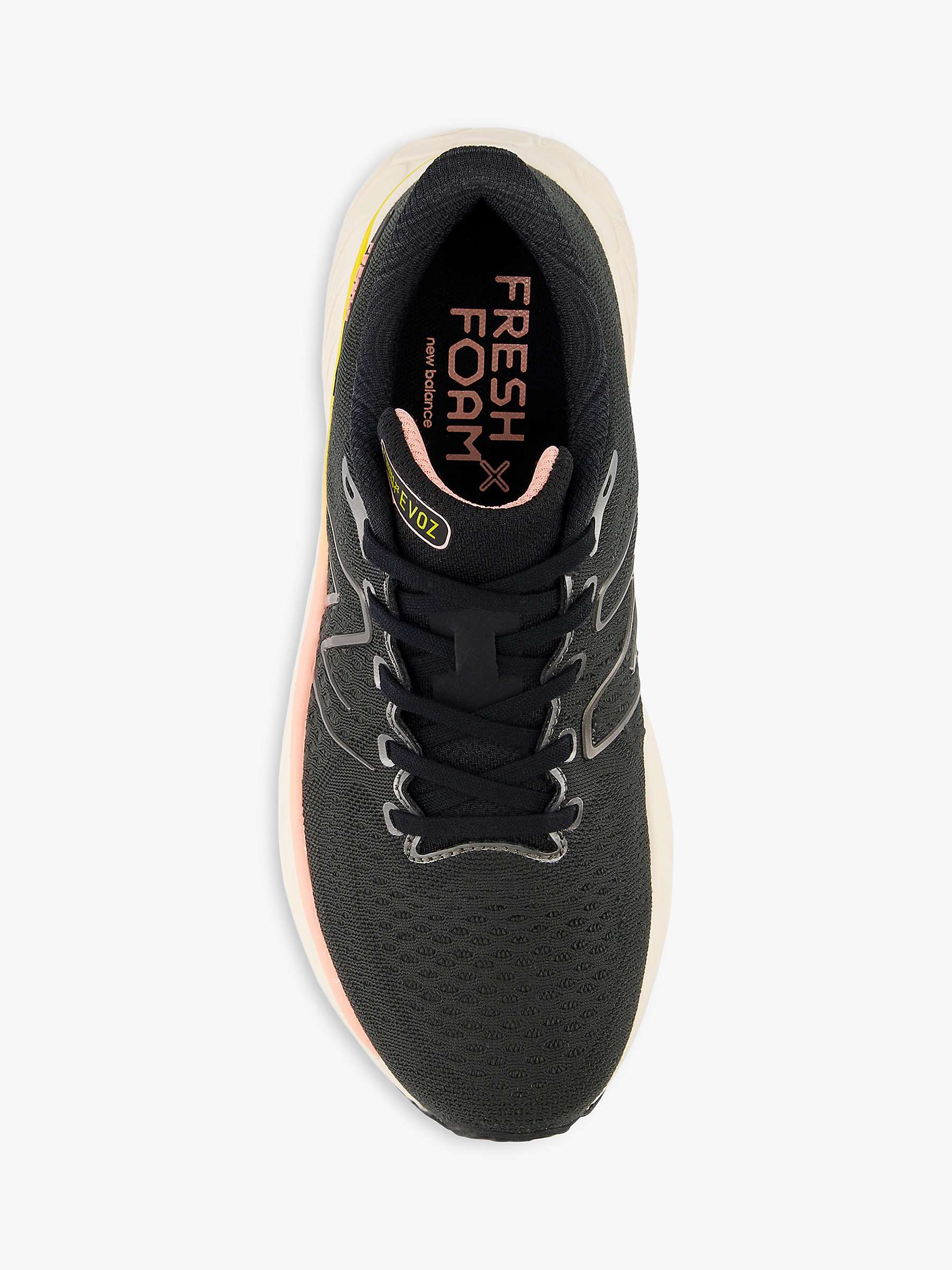 Buy New Balance Fresh Foam EVOZ v3 Women's Running Shoes, Black Online at johnlewis.com