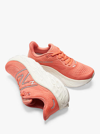 New Balance Fresh Foam X More v4 Women's Running Shoes, Gulf Red